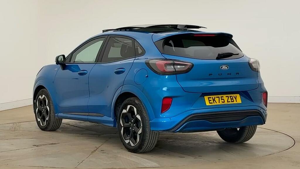 Ford Puma 1.0 Mhev St-line X Mild Hybrid Mega Spec EK75ZBY Blue #4