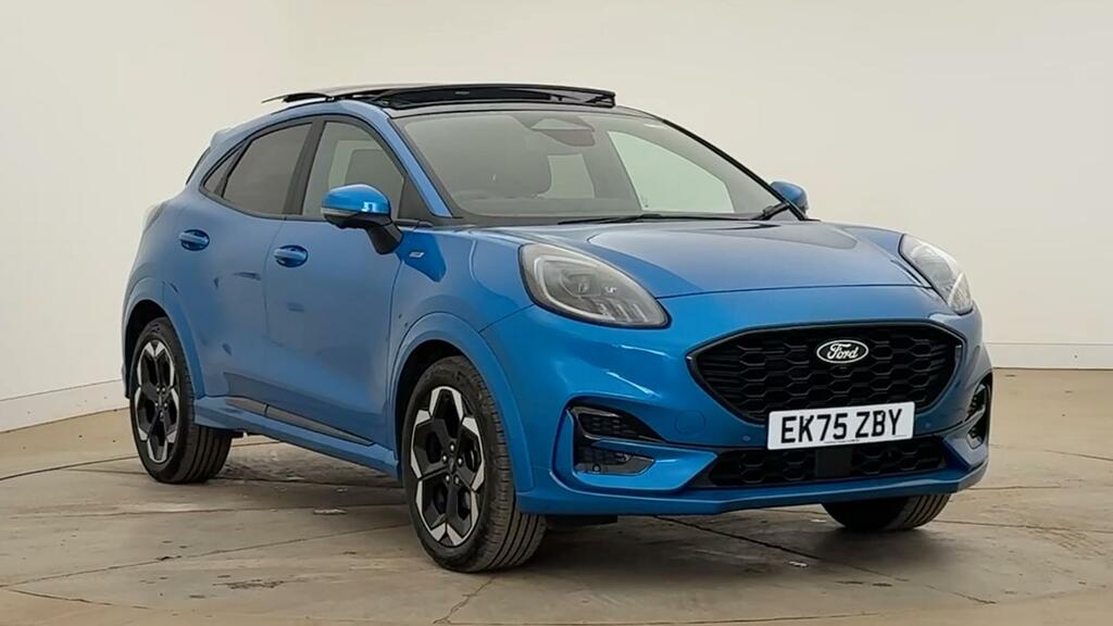 Ford Puma 1.0 Mhev St-line X Mild Hybrid Mega Spec Blue