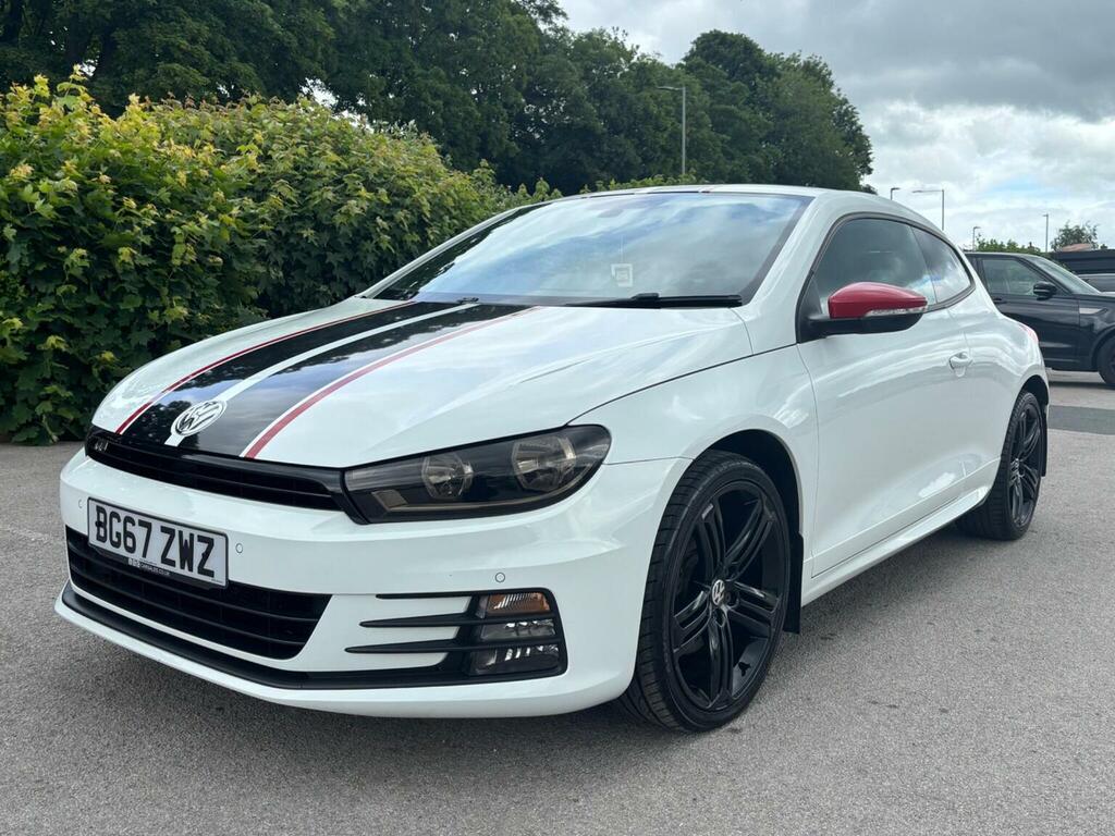 Volkswagen Scirocco Hatchback 2.0 Tdi R-line Dsg Euro 6 Ss 201 White