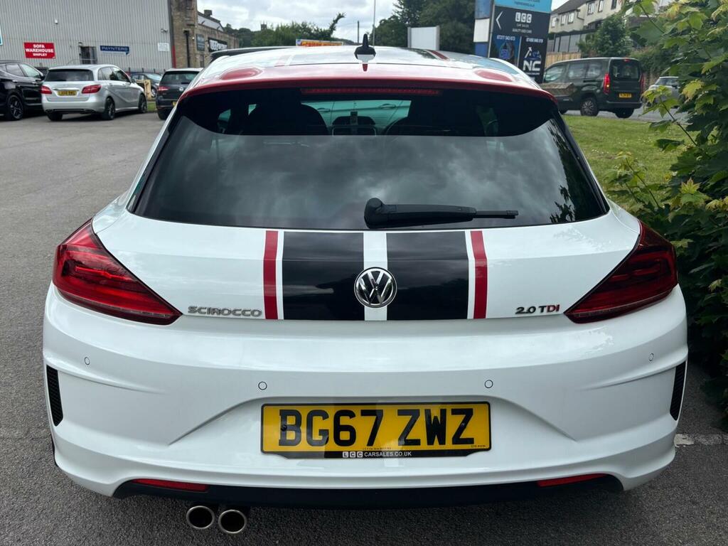Volkswagen Scirocco Hatchback 2.0 Tdi R-line Dsg Euro 6 Ss 201 White #6
