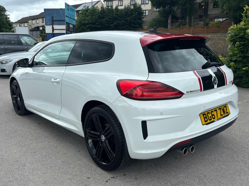 Volkswagen Scirocco Hatchback 2.0 Tdi R-line Dsg Euro 6 Ss 201 White #4