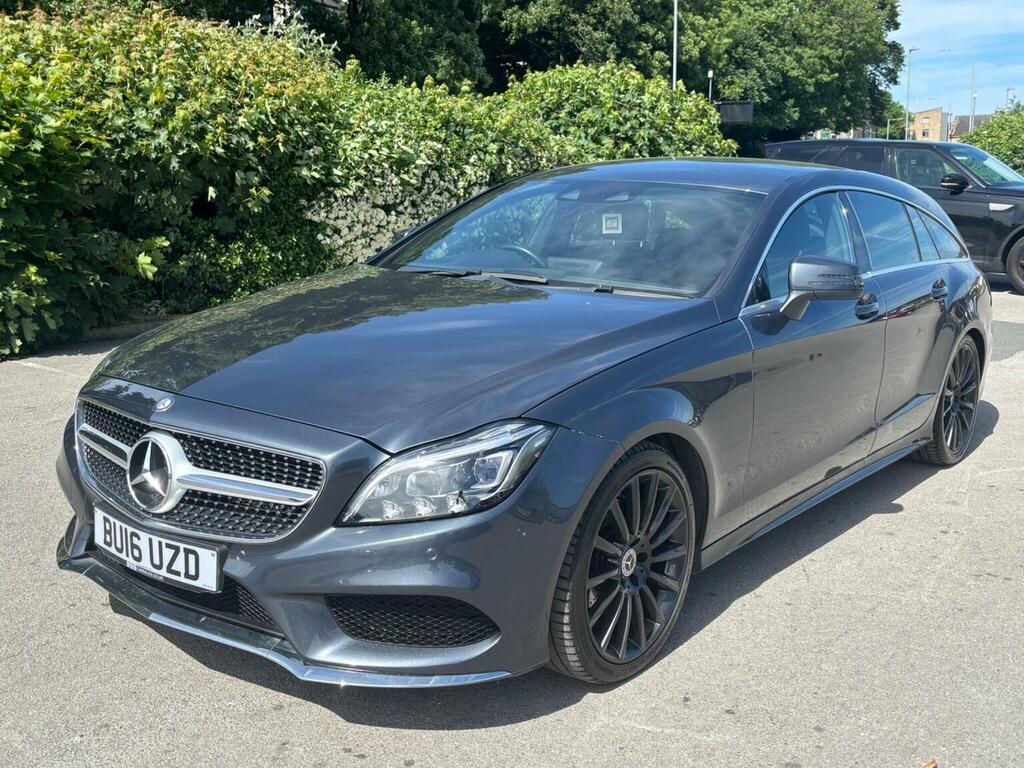 Mercedes-Benz CLS Estate 2.1 Cls220d Amg Line Shooting Brake G-troni Grey