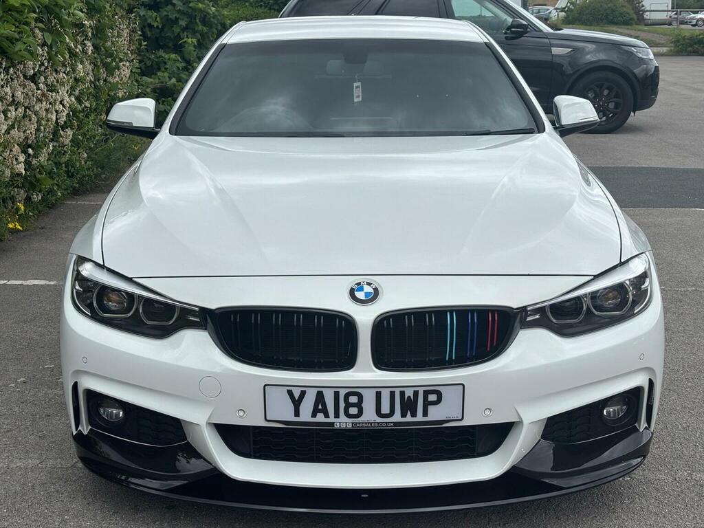 BMW 4 Series Gran Coupe Hatchback 3.0 440I M Sport Euro 6 Ss YA18UWP White #2