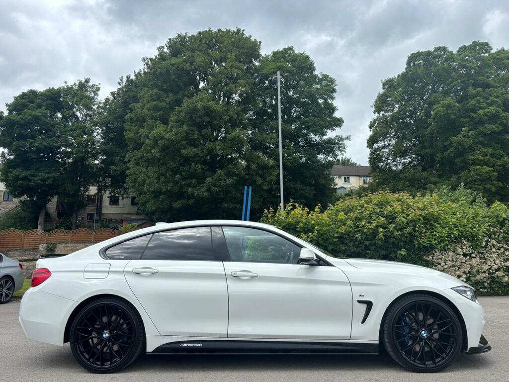 BMW 4 Series Gran Coupe Hatchback 3.0 440I M Sport Euro 6 Ss YA18UWP White #4