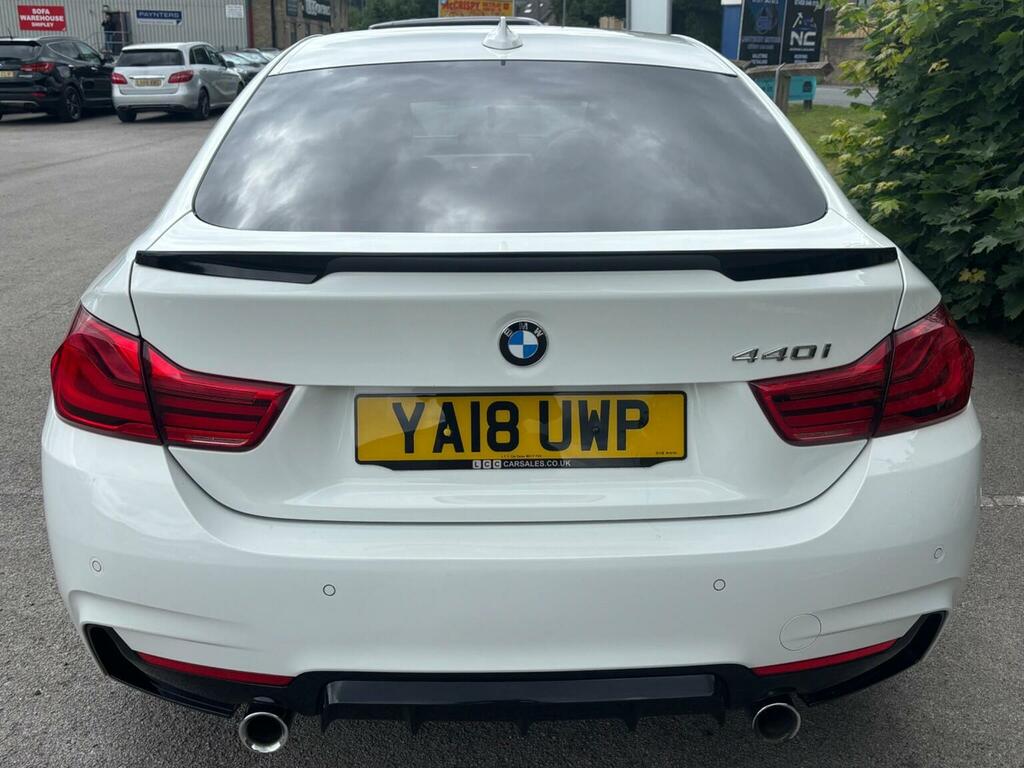 BMW 4 Series Gran Coupe Hatchback 3.0 440I M Sport Euro 6 Ss YA18UWP White #6