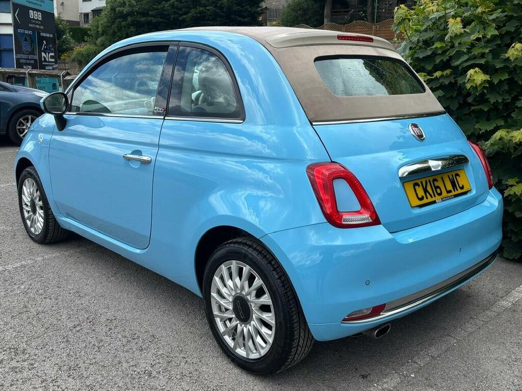 Fiat 500C 1.2 Eco Lounge Euro 6 Ss Blue #4