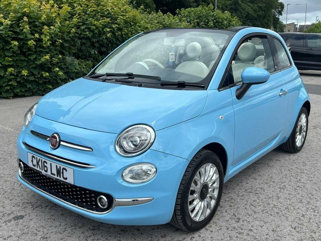 Fiat 500C 1.2 Eco Lounge Euro 6 Ss Blue