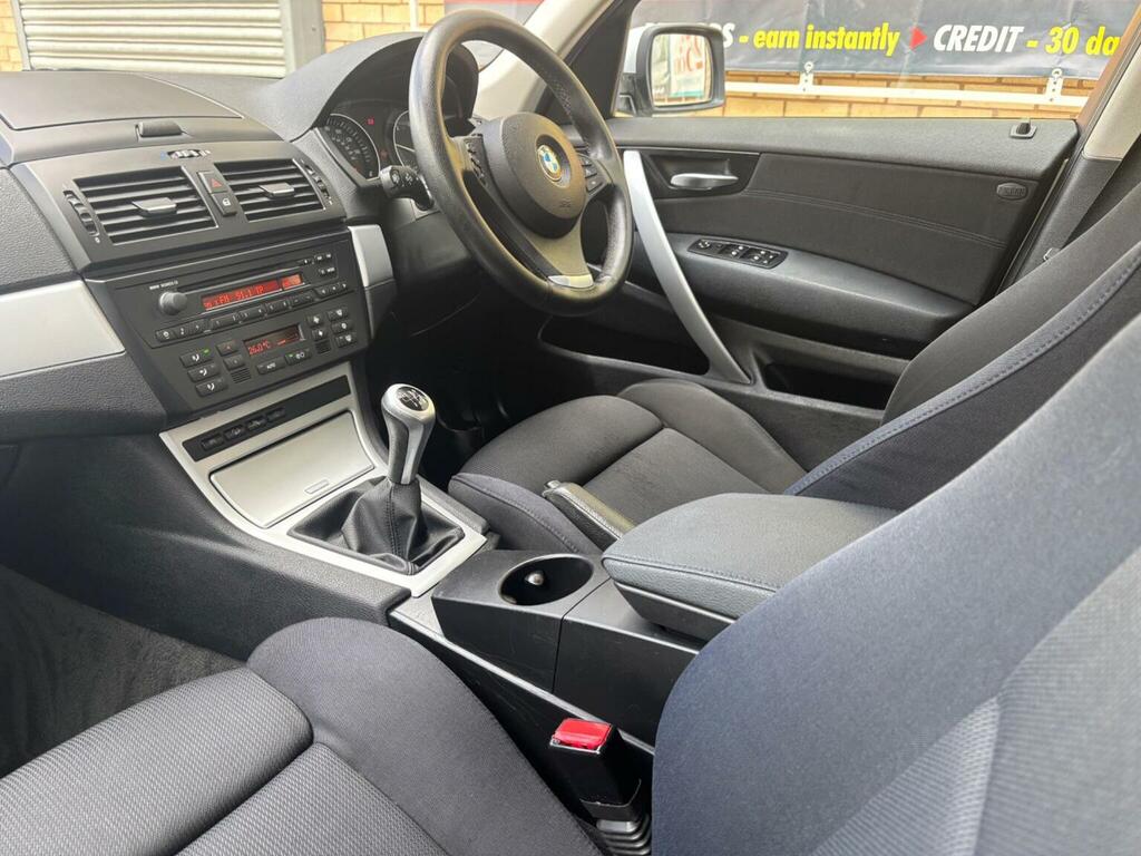 BMW X3 Estate 2.0D Se 4X4 2007 Black #9