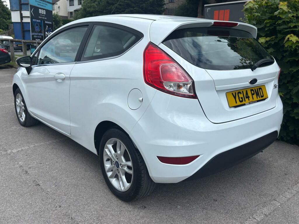 Ford Fiesta 1.25 Zetec Euro 5 White #4