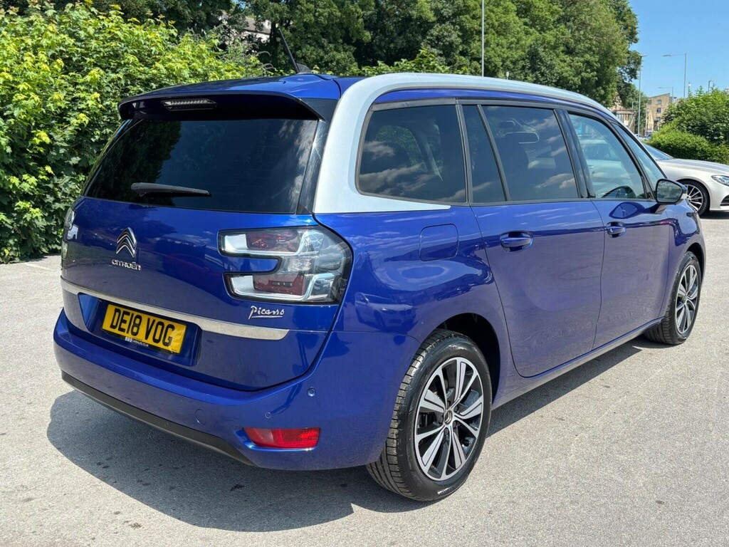 Citroen Grand C4 Picasso Mpv 1.6 Bluehdi Flair Eat6 Euro 6 Ss 2018 Blue #5