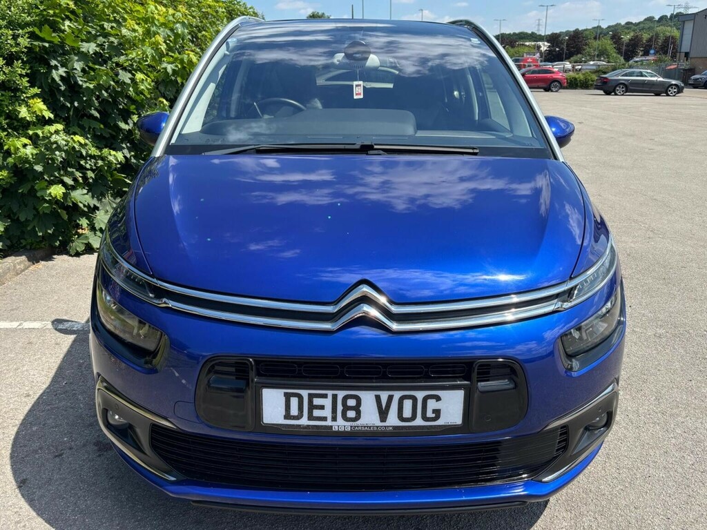 Citroen Grand C4 Picasso Mpv 1.6 Bluehdi Flair Eat6 Euro 6 Ss 2018 Blue #2