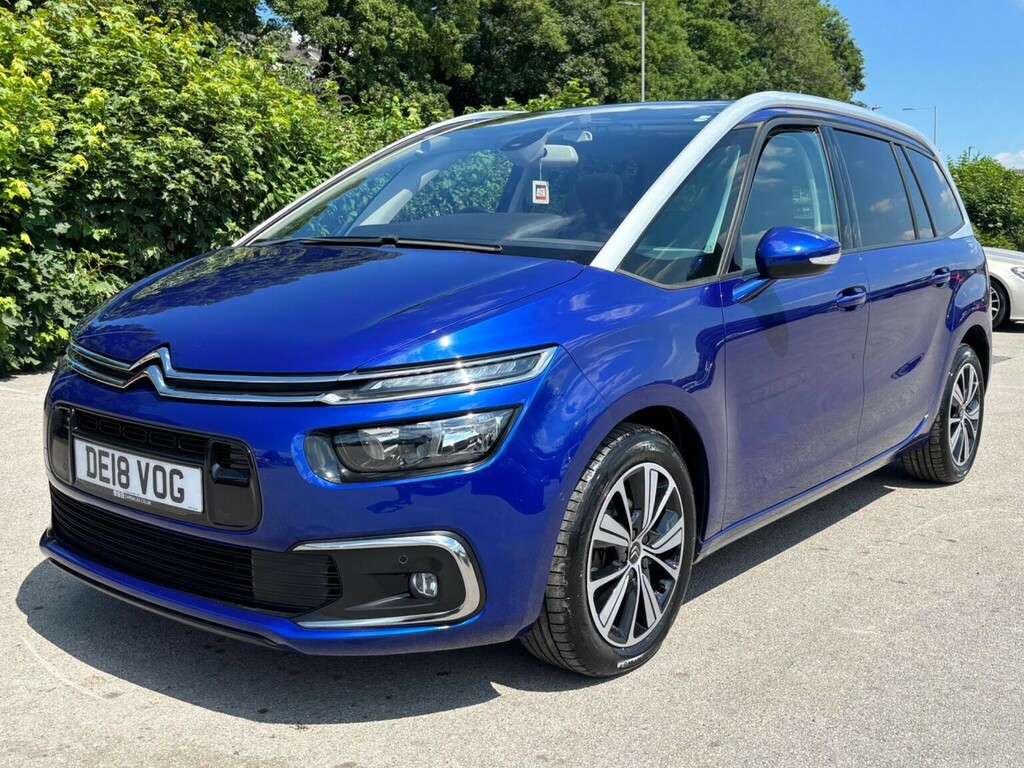 Citroen Grand C4 Picasso Mpv 1.6 Bluehdi Flair Eat6 Euro 6 Ss 2018 Blue
