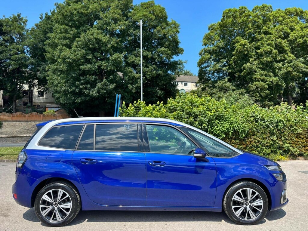 Citroen Grand C4 Picasso Mpv 1.6 Bluehdi Flair Eat6 Euro 6 Ss 2018 Blue #4