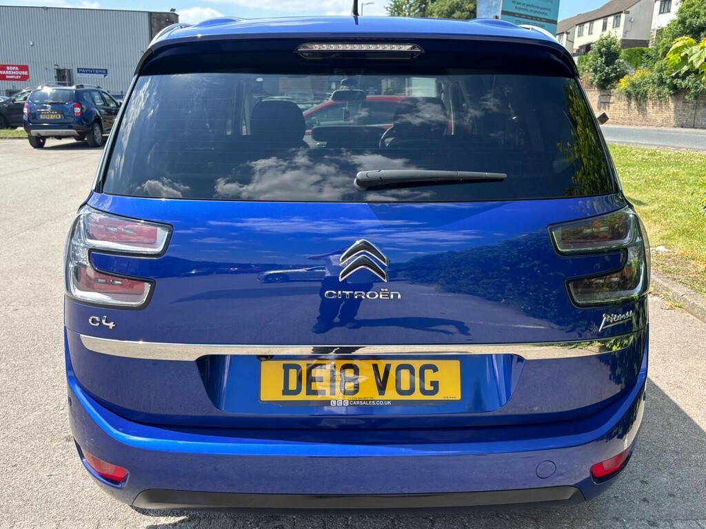 Citroen Grand C4 Picasso Mpv 1.6 Bluehdi Flair Eat6 Euro 6 Ss 2018 Blue #6