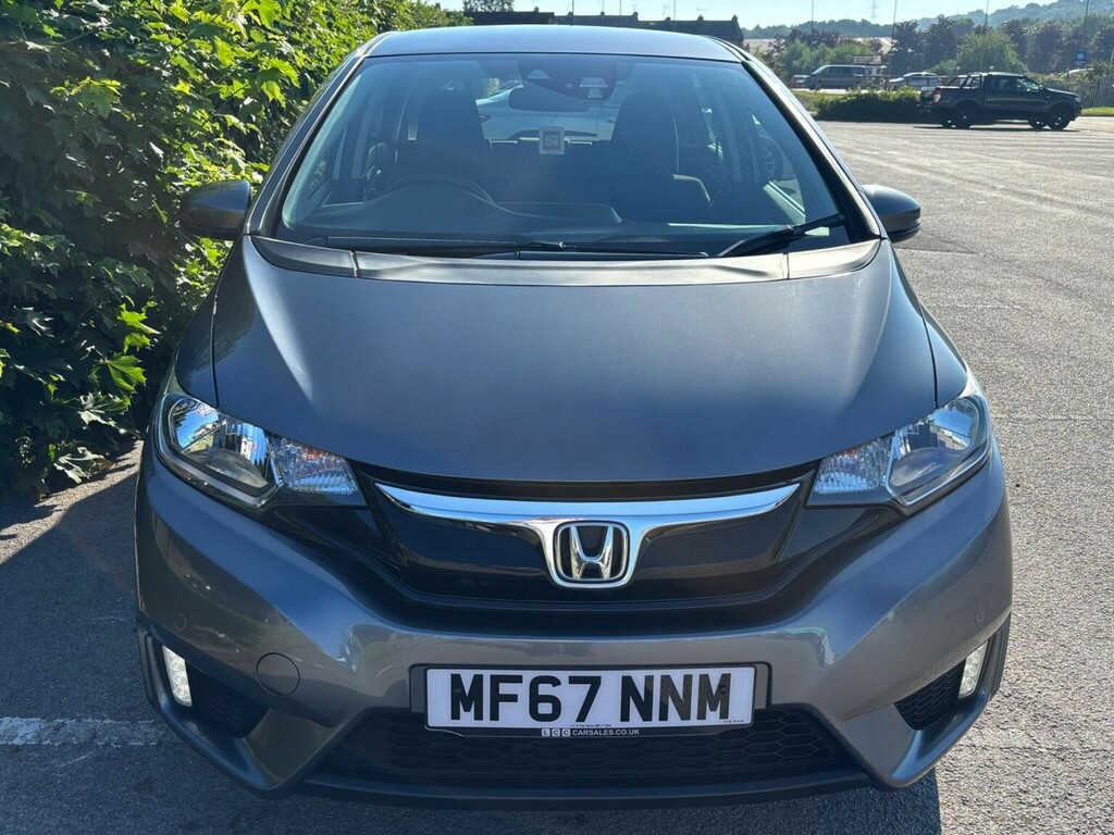 Honda Jazz Hatchback 1.3 I-vtec Se Cvt Euro 6 Ss 2017 Grey #2