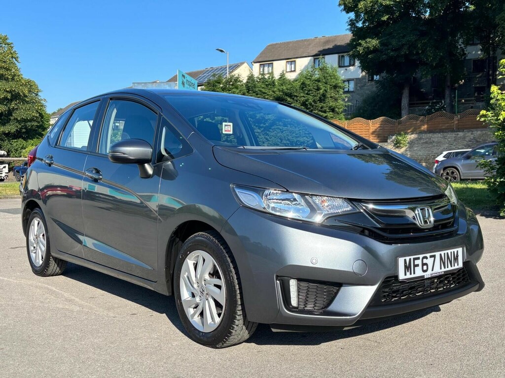 Honda Jazz Hatchback 1.3 I-vtec Se Cvt Euro 6 Ss 2017 Grey #3