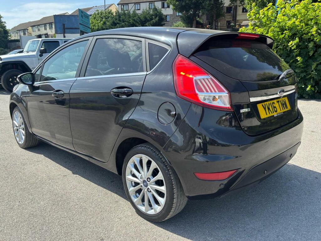 Ford Fiesta 1.0T Ecoboost Titanium X Euro 6 Ss Black #5