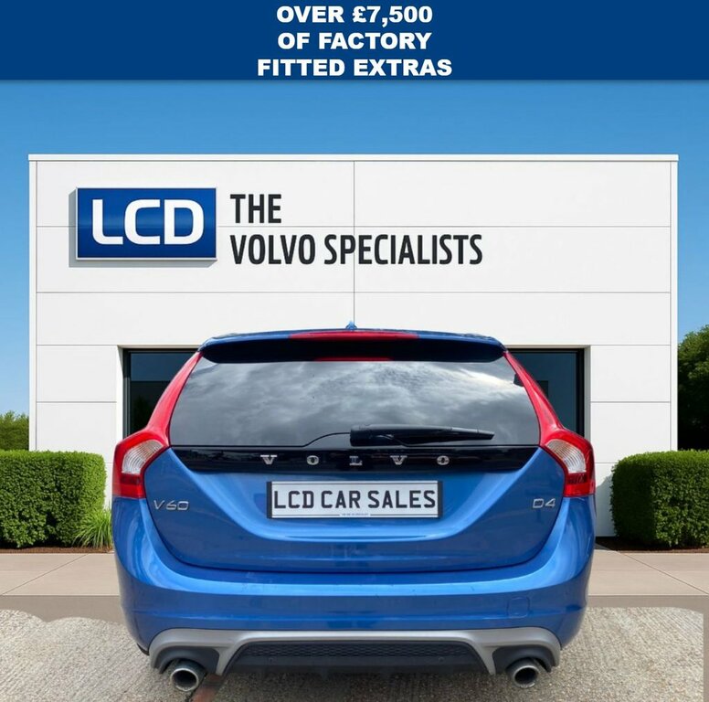 Volvo V60 2L R-design Lux Nav Blue