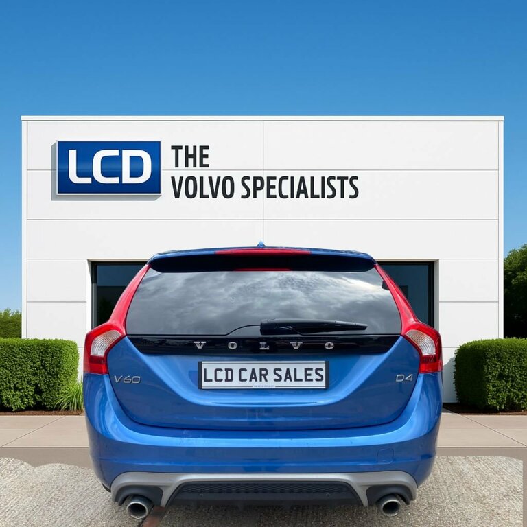 Volvo V60 2L R-design Lux Nav Blue