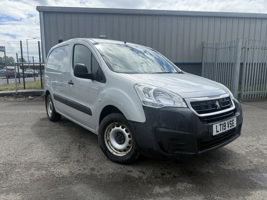 Peugeot Partner Panel Van 1.6 Bluehdi 850 Se Atv 100 2019 Silver