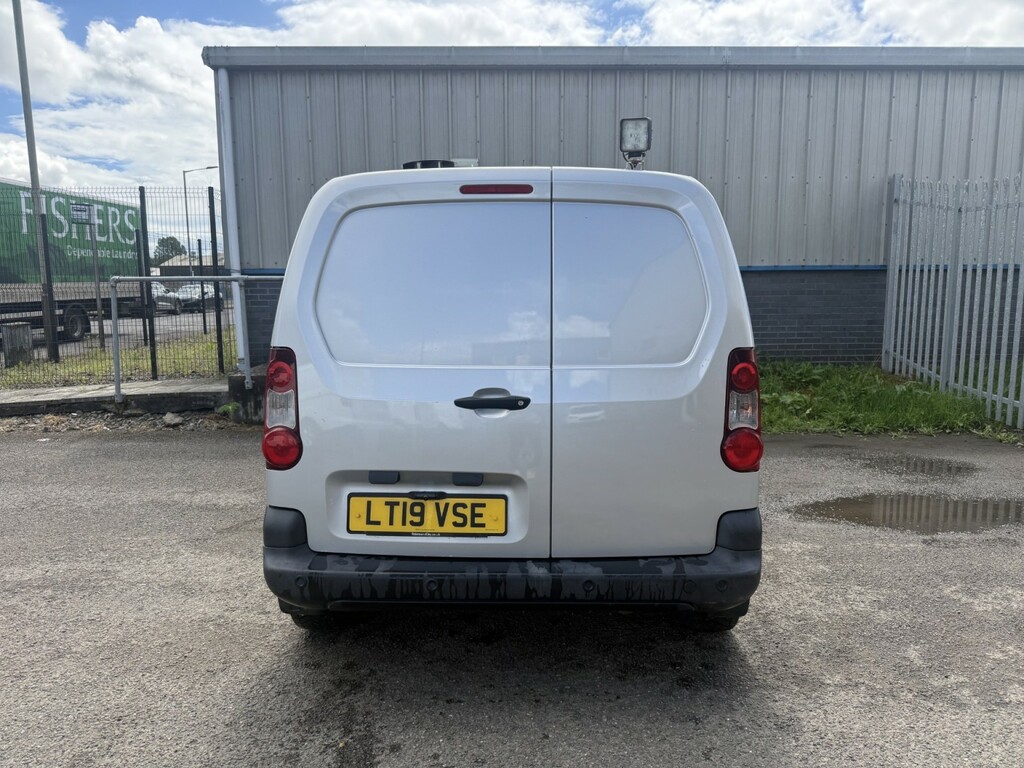 Peugeot Partner Panel Van 1.6 Bluehdi 850 Se Atv 100 2019 Silver #4