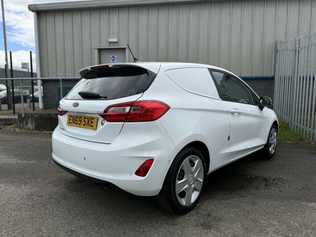 Ford Fiesta Car Derived Van 1.5 Tdci 2020 EN69SXE White #3