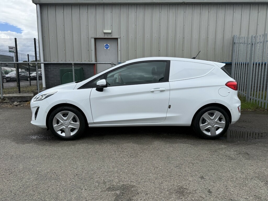 Ford Fiesta Car Derived Van 1.5 Tdci 2020 EN69SXE White #6