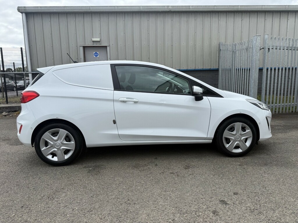Ford Fiesta Car Derived Van 1.5 Tdci 2020 EN69SXE White #2
