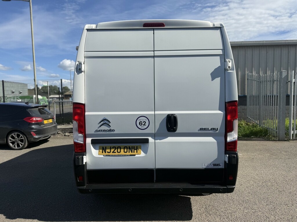 Citroen Relay Panel Van 2.2 Bluehdi 35 X 2020 NJ20ONH White #5