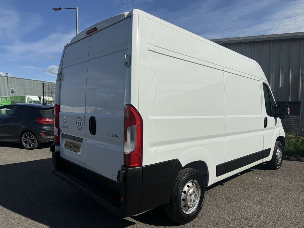 Citroen Relay Panel Van 2.2 Bluehdi 35 X 2020 NJ20ONH White #4