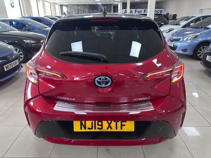 Toyota Corolla 1.8 Vvt-h Excel Cvt Euro 6 Ss NJ19XTF Red #5
