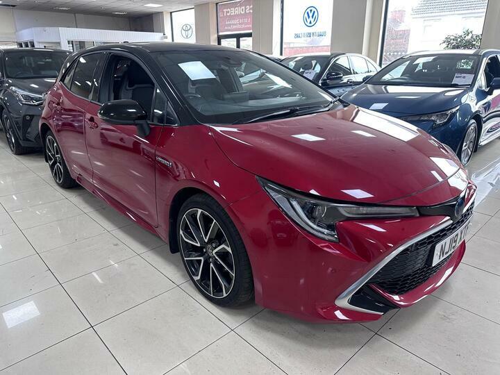 Toyota Corolla 1.8 Vvt-h Excel Cvt Euro 6 Ss NJ19XTF Red #3