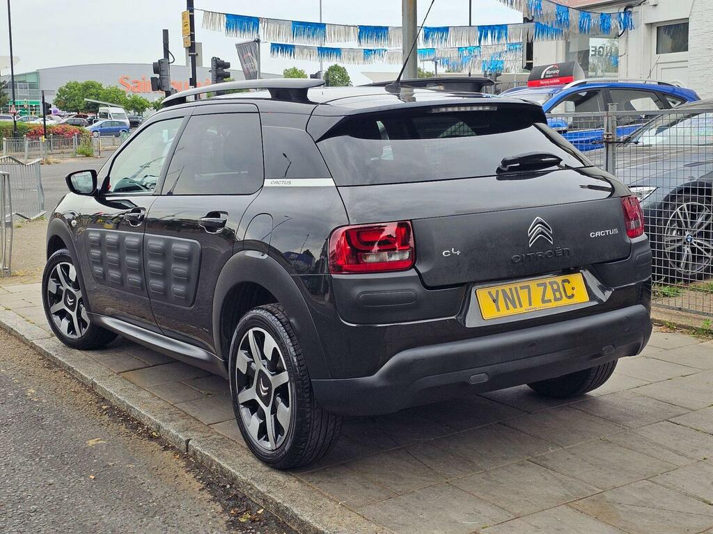 Citroen C4 Cactus Hatchback 1.2 Puretech Flair Edition Etg5 Euro 6 Black #6