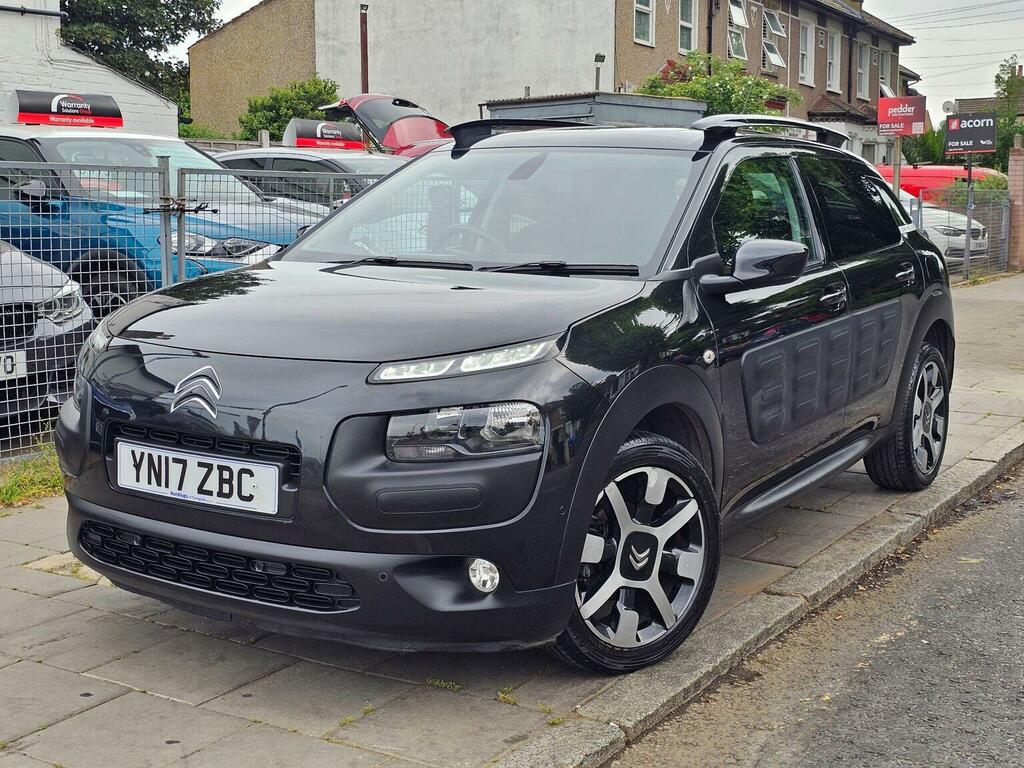 Citroen C4 Cactus Hatchback 1.2 Puretech Flair Edition Etg5 Euro 6 Black #4