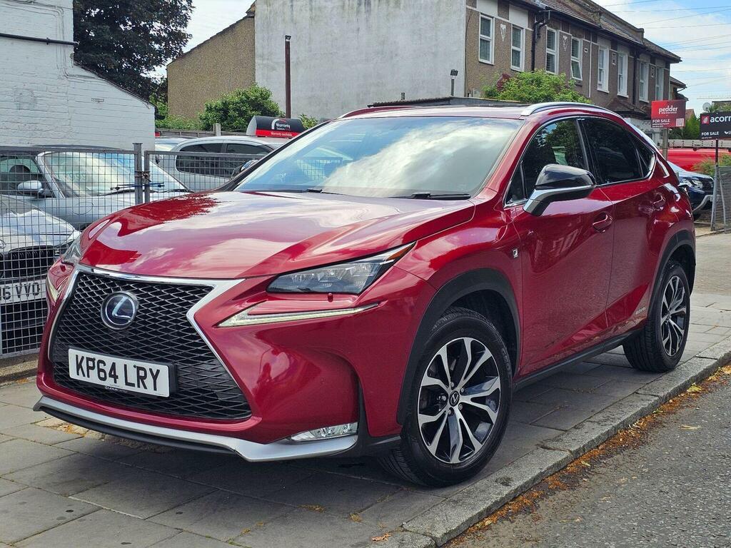 Lexus NX 2.5 300H F Sport E-cvt 4Wd Euro 6 Ss Red #4