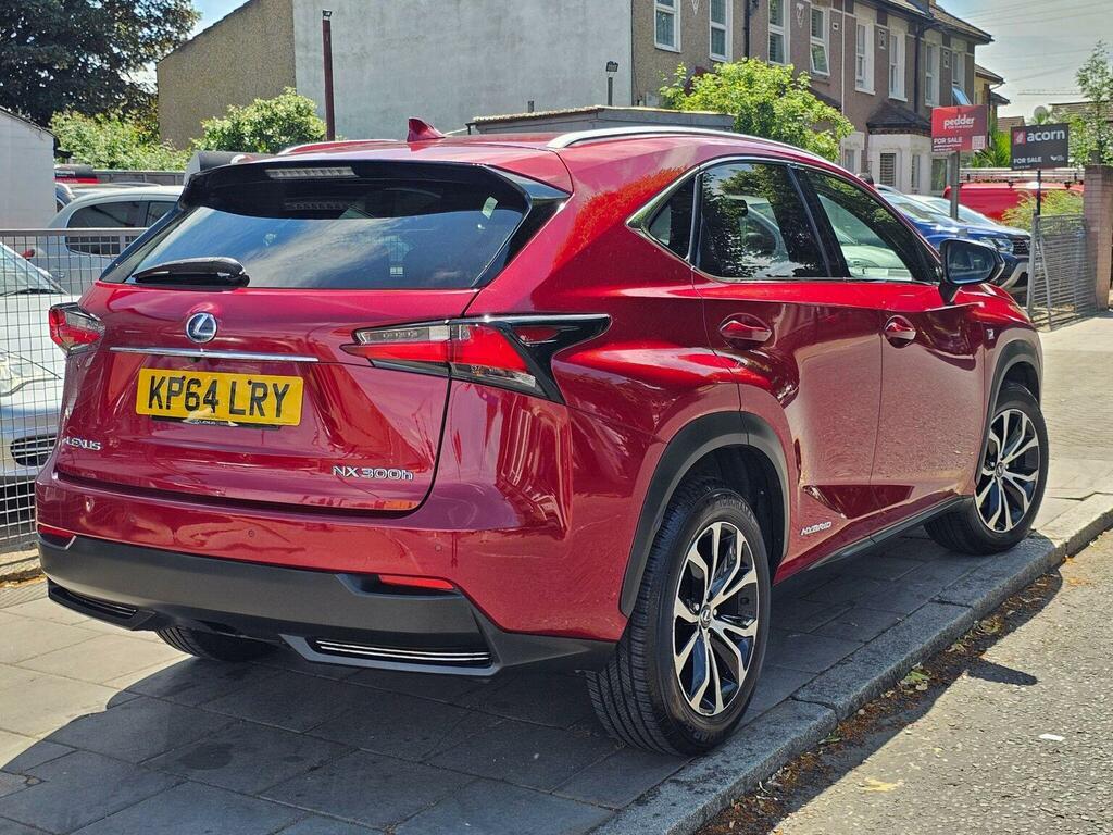 Lexus NX 2.5 300H F Sport E-cvt 4Wd Euro 6 Ss Red #3