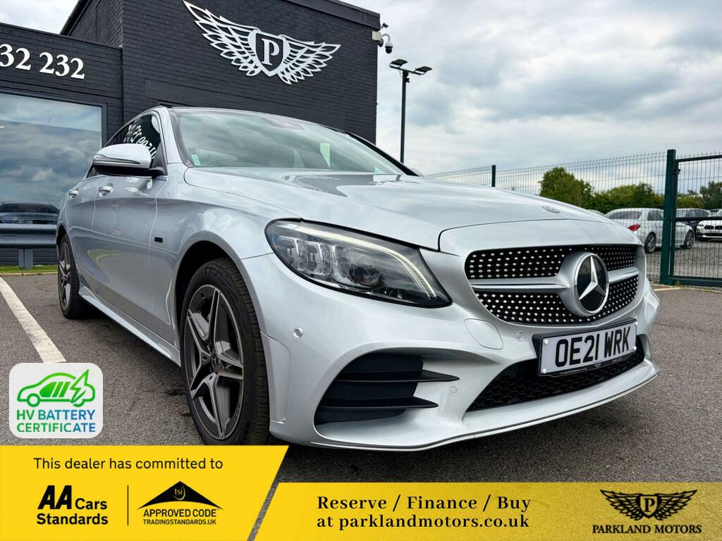 Mercedes-Benz C Class 2.0 C300de 13.5Kwh Amg Line Edition G-tronic Euro OE21WRK Silver