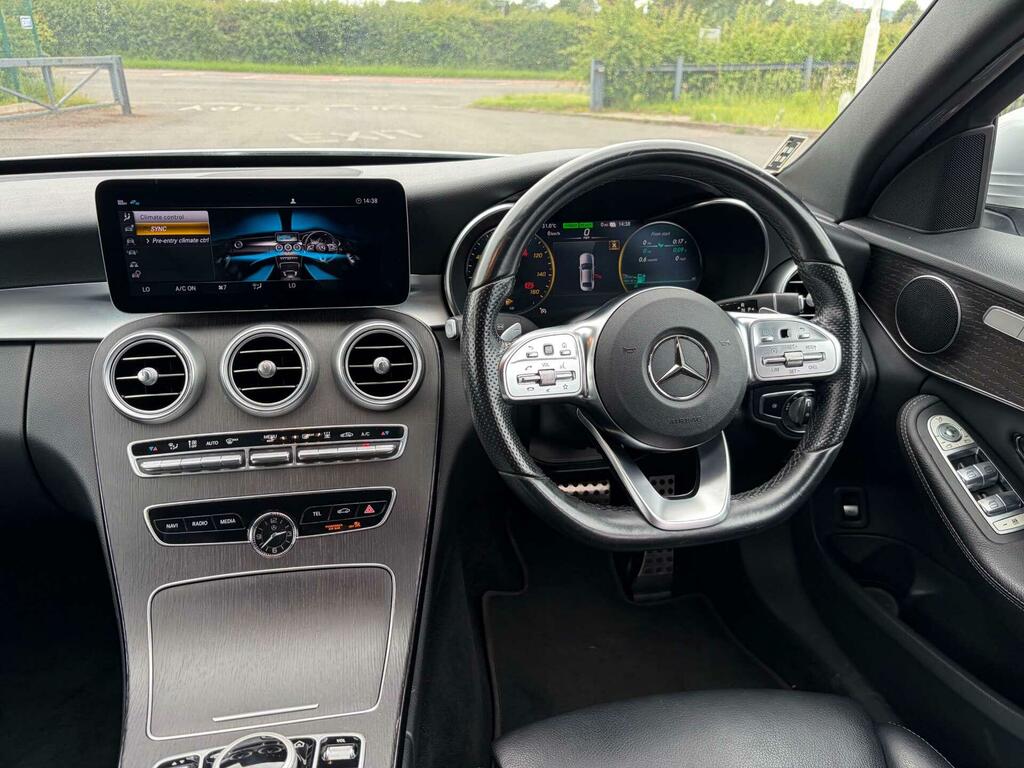 Mercedes-Benz C Class 2.0 C300de 13.5Kwh Amg Line Edition G-tronic Euro OE21WRK Silver #2