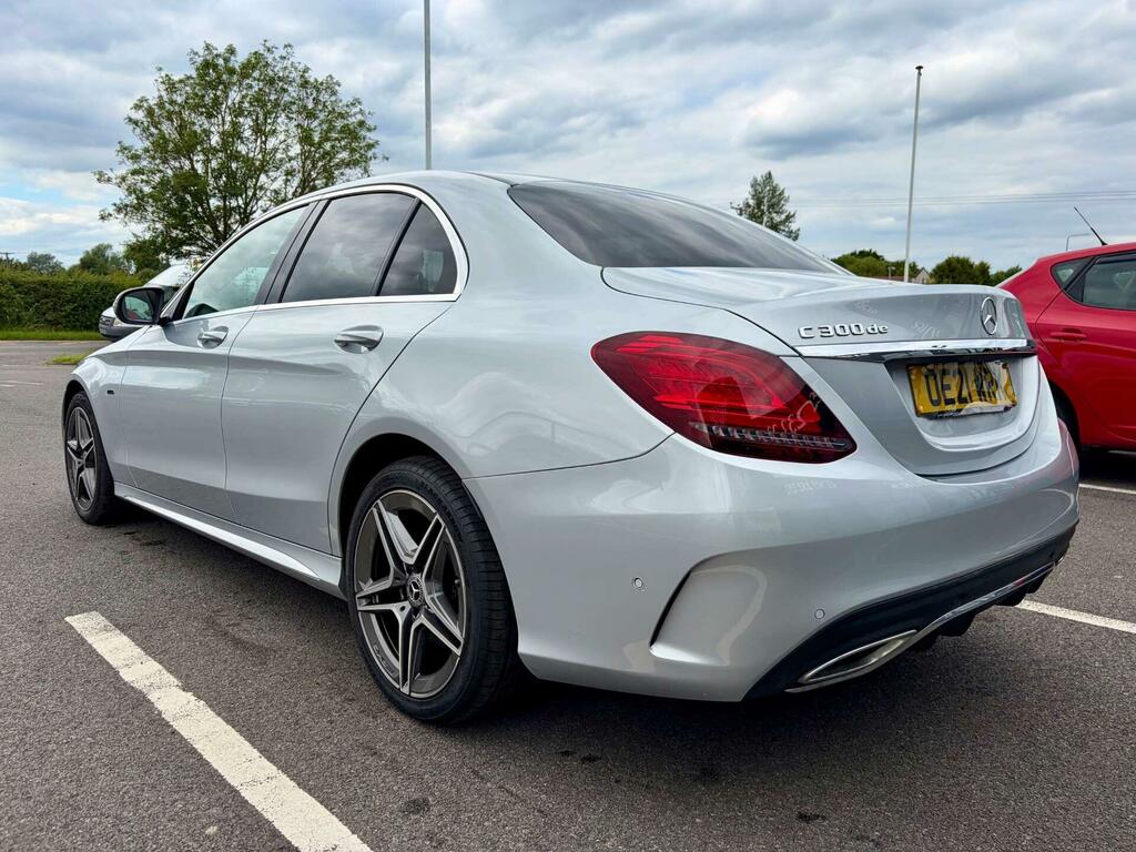 Mercedes-Benz C Class 2.0 C300de 13.5Kwh Amg Line Edition G-tronic Euro OE21WRK Silver #6