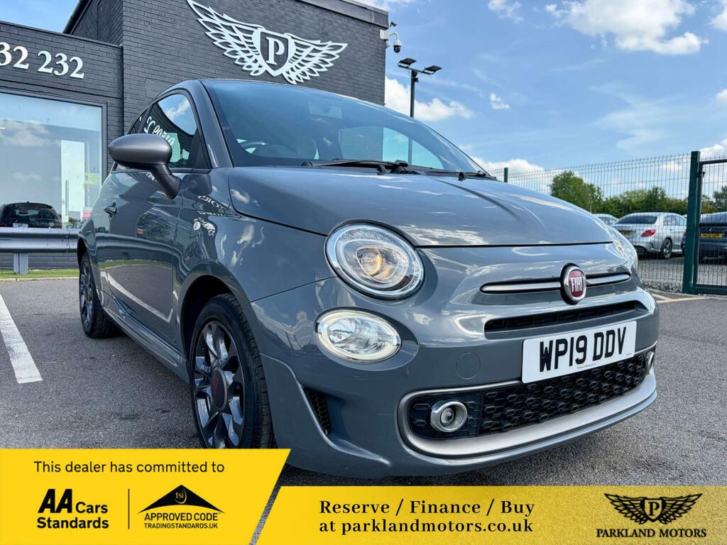 Fiat 500 1.2 S Euro 6 Ss Grey