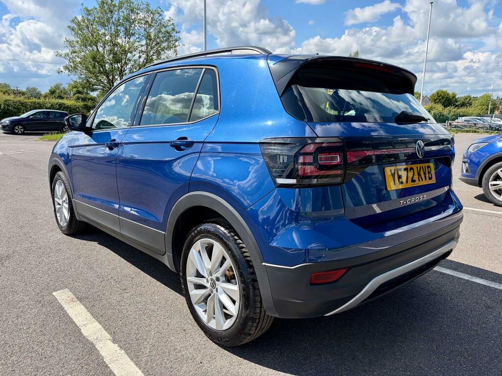 Volkswagen T-Cross 1.0 Tsi Se Euro 6 Ss YE72KVB Blue #6