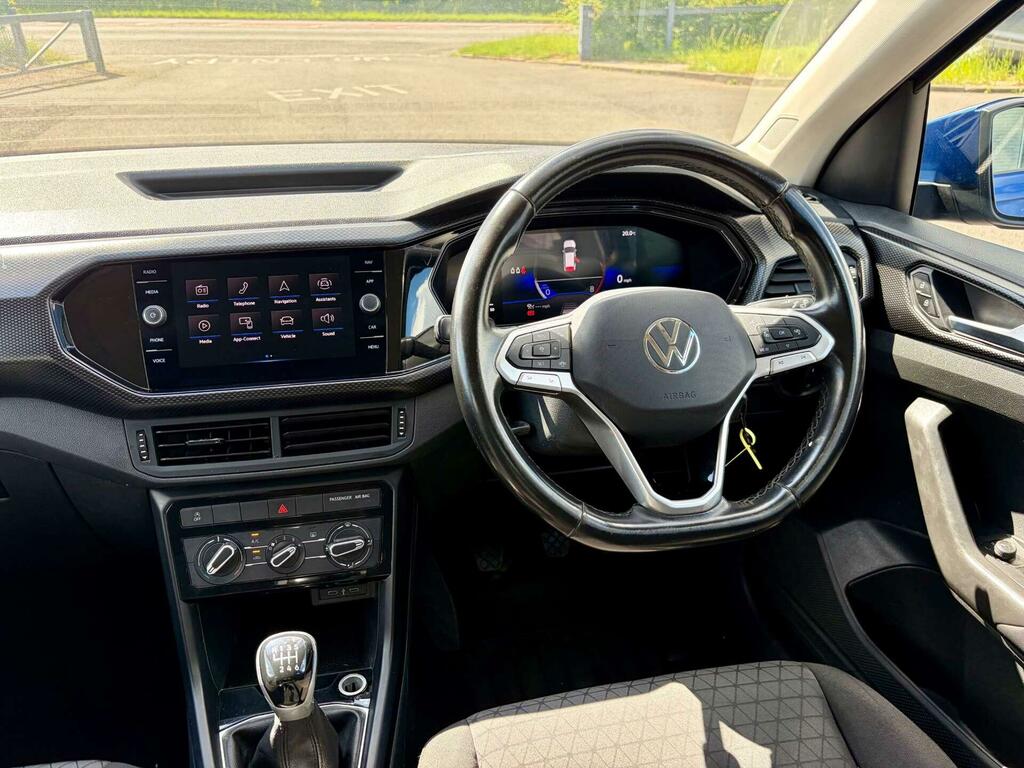 Volkswagen T-Cross 1.0 Tsi Se Euro 6 Ss YE72KVB Blue #2