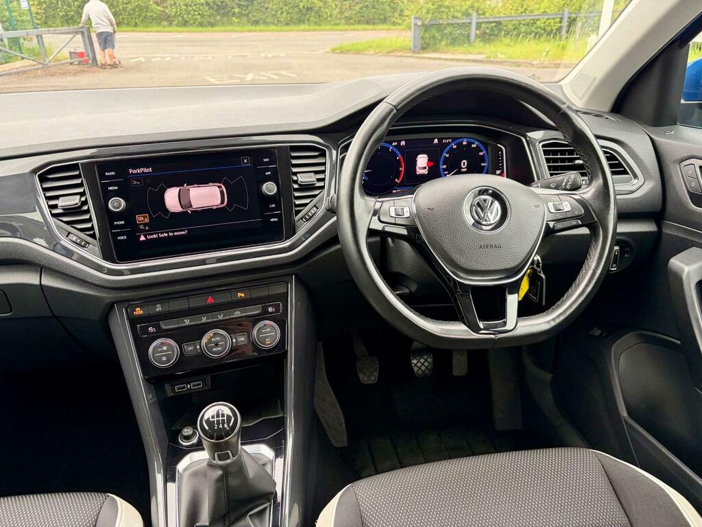 Volkswagen T-Roc 1.5 Tsi Evo Sel Euro 6 Ss SR18PKN Blue #2