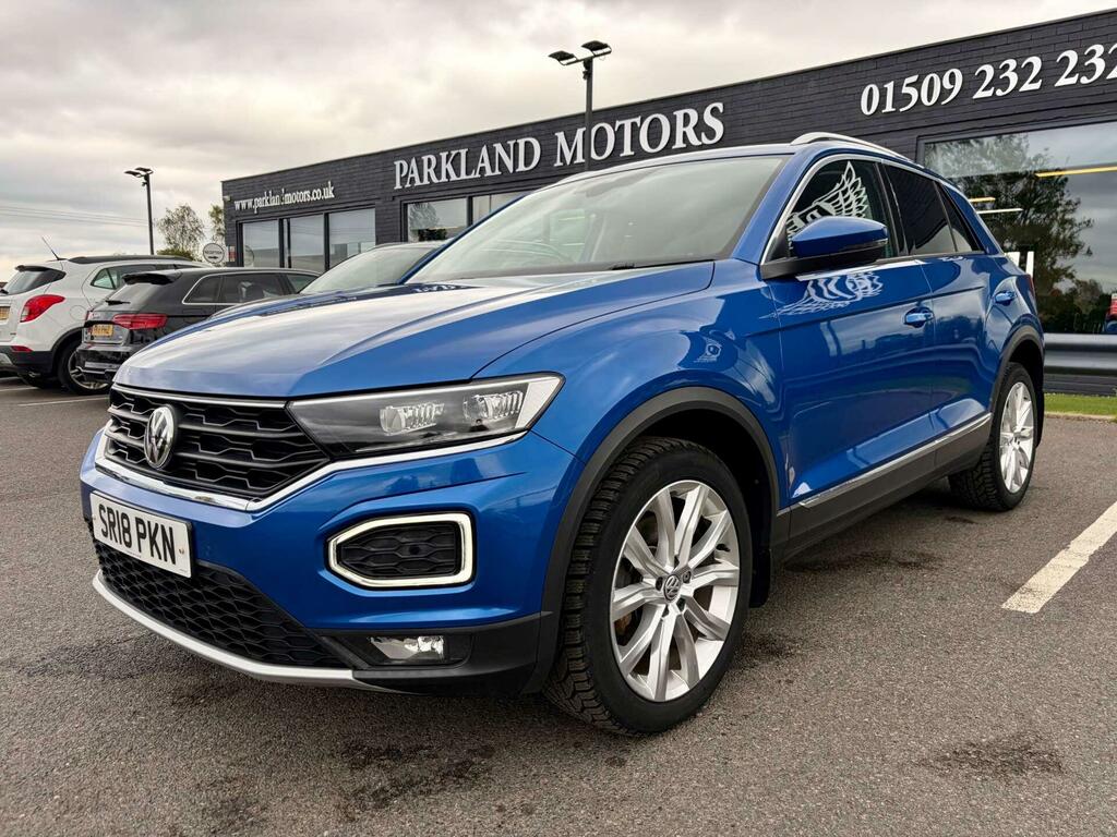 Volkswagen T-Roc 1.5 Tsi Evo Sel Euro 6 Ss SR18PKN Blue #4