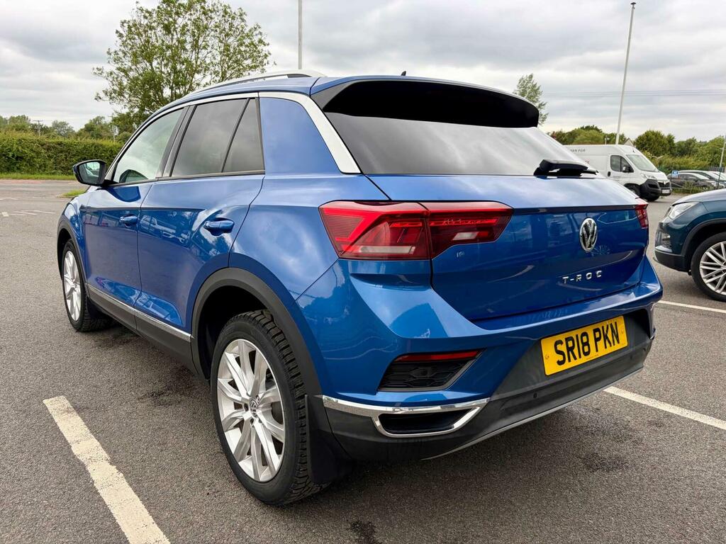 Volkswagen T-Roc 1.5 Tsi Evo Sel Euro 6 Ss SR18PKN Blue #6