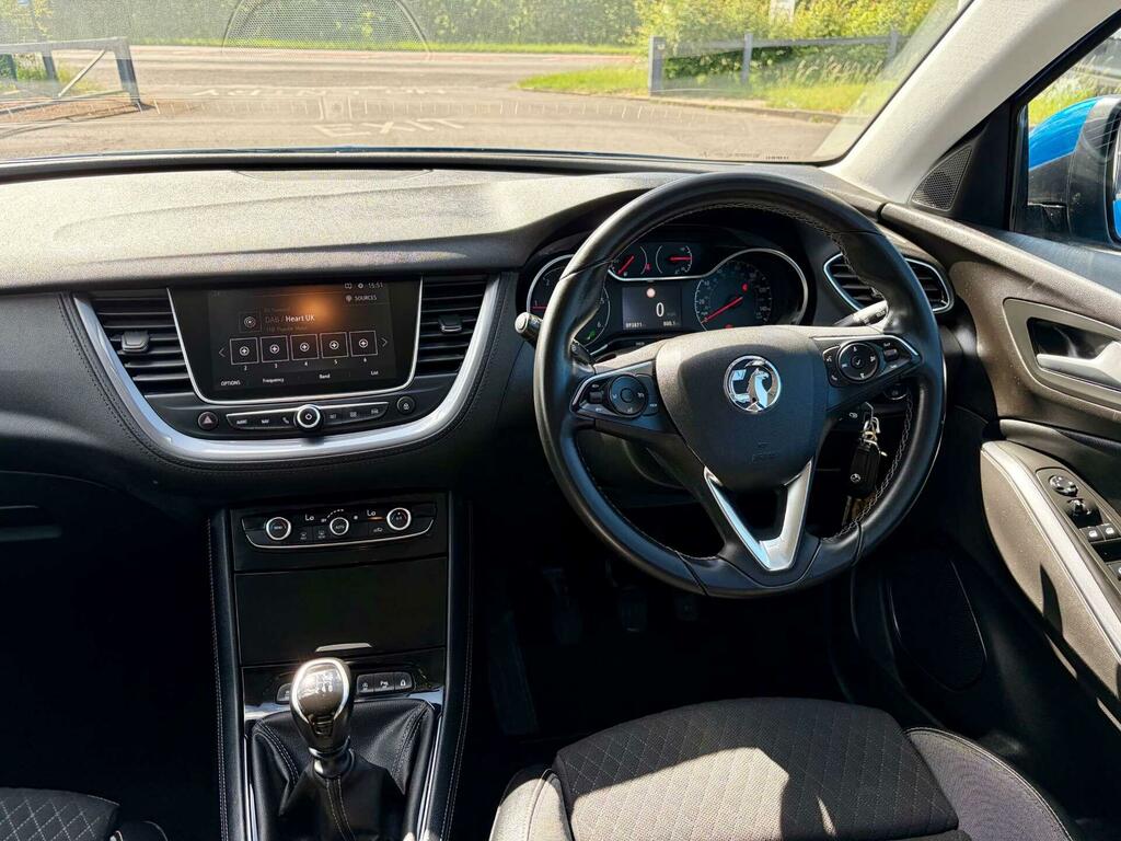 Vauxhall Grandland X 1.5 Turbo D Blueinjection Tech Line Nav Euro 6 S VU68EPD Blue #2