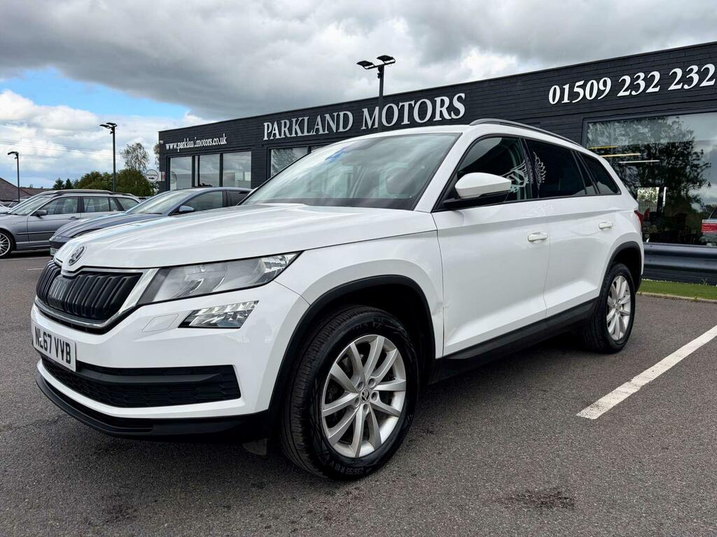 Skoda Kodiaq 2.0 Tdi Se Dsg Euro 6 Ss 5 Seat NL67VVB White #4