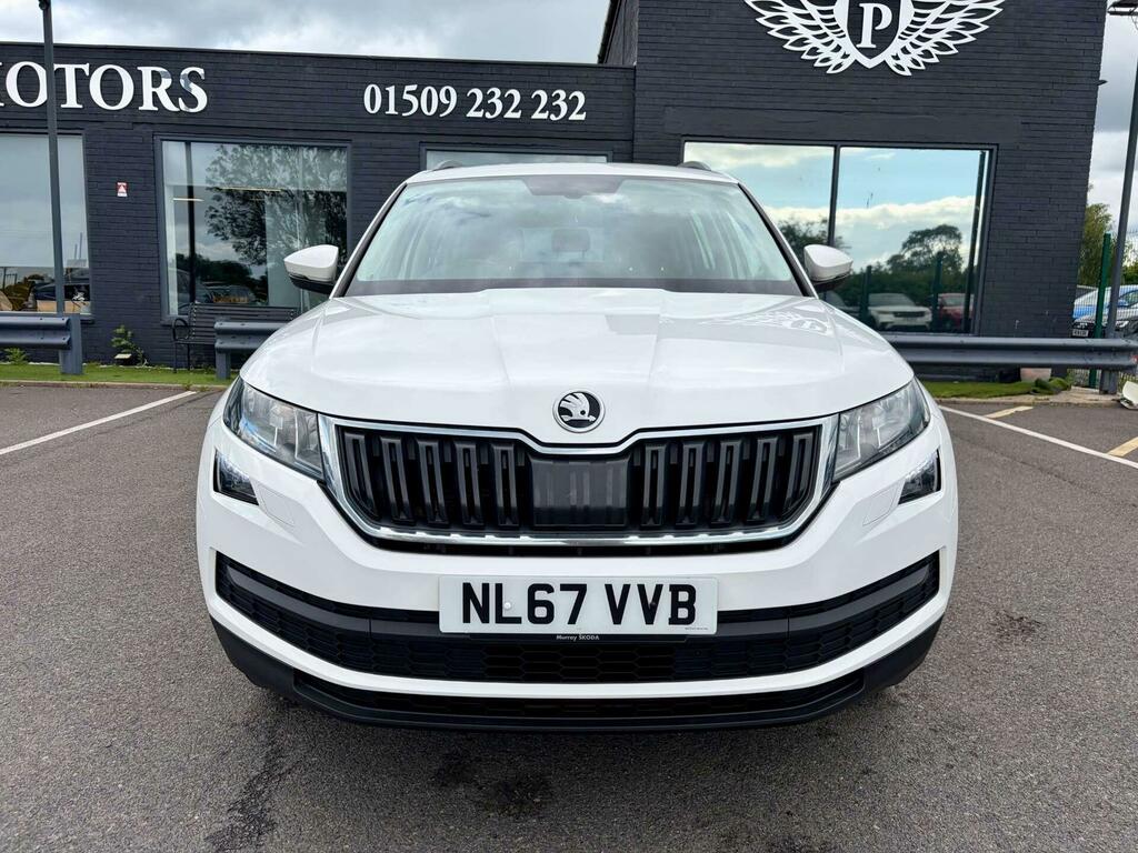 Skoda Kodiaq 2.0 Tdi Se Dsg Euro 6 Ss 5 Seat NL67VVB White #3