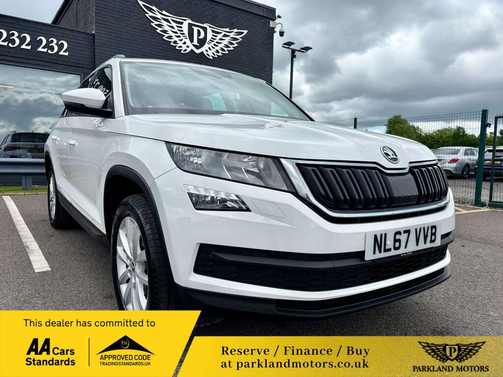 Skoda Kodiaq 2.0 Tdi Se Dsg Euro 6 Ss 5 Seat White