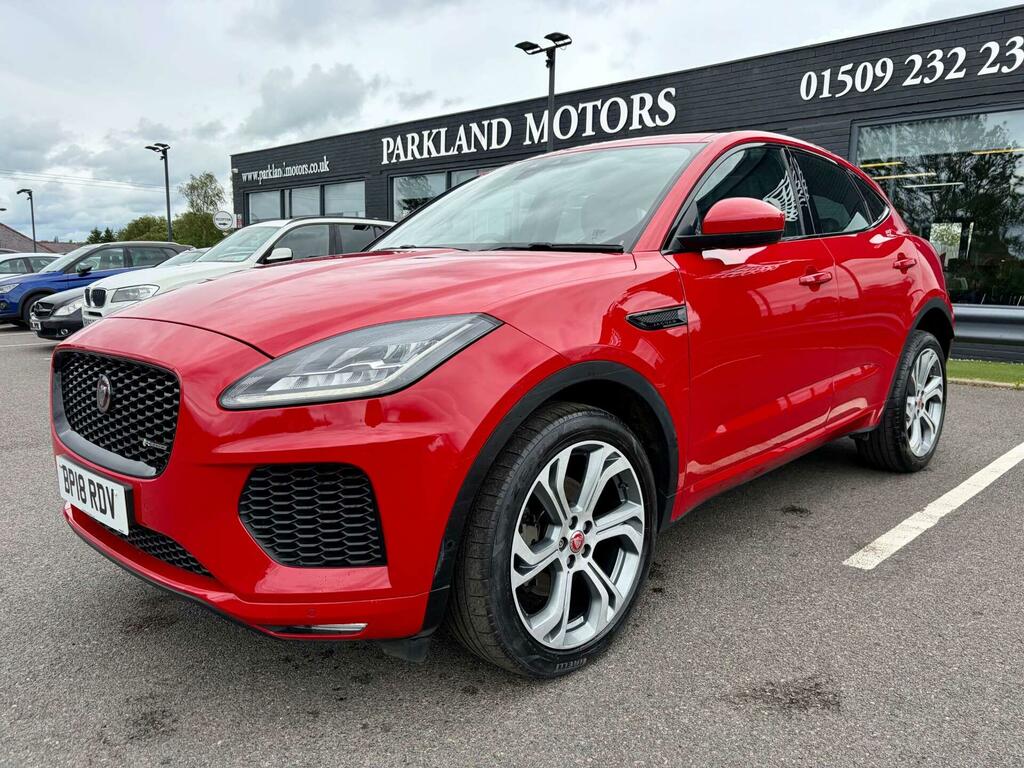 Jaguar E-Pace 2.0 D180 First Edition Awd Euro 6 Ss BP18RDV Red #4